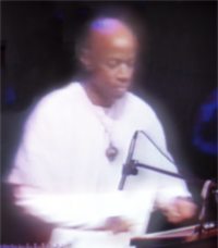 Laraaji with zither