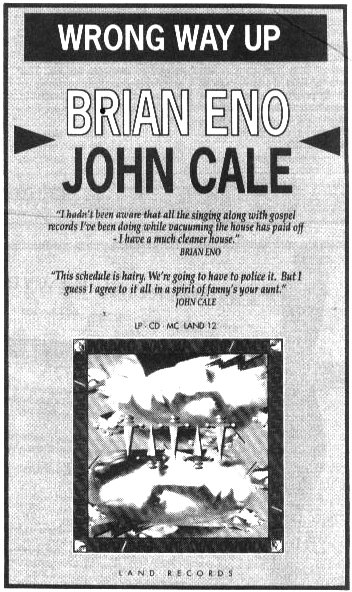 UK press advertisement, 1990